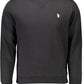 Black Cotton Men Sweater