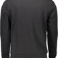 Black Cotton Men Sweater