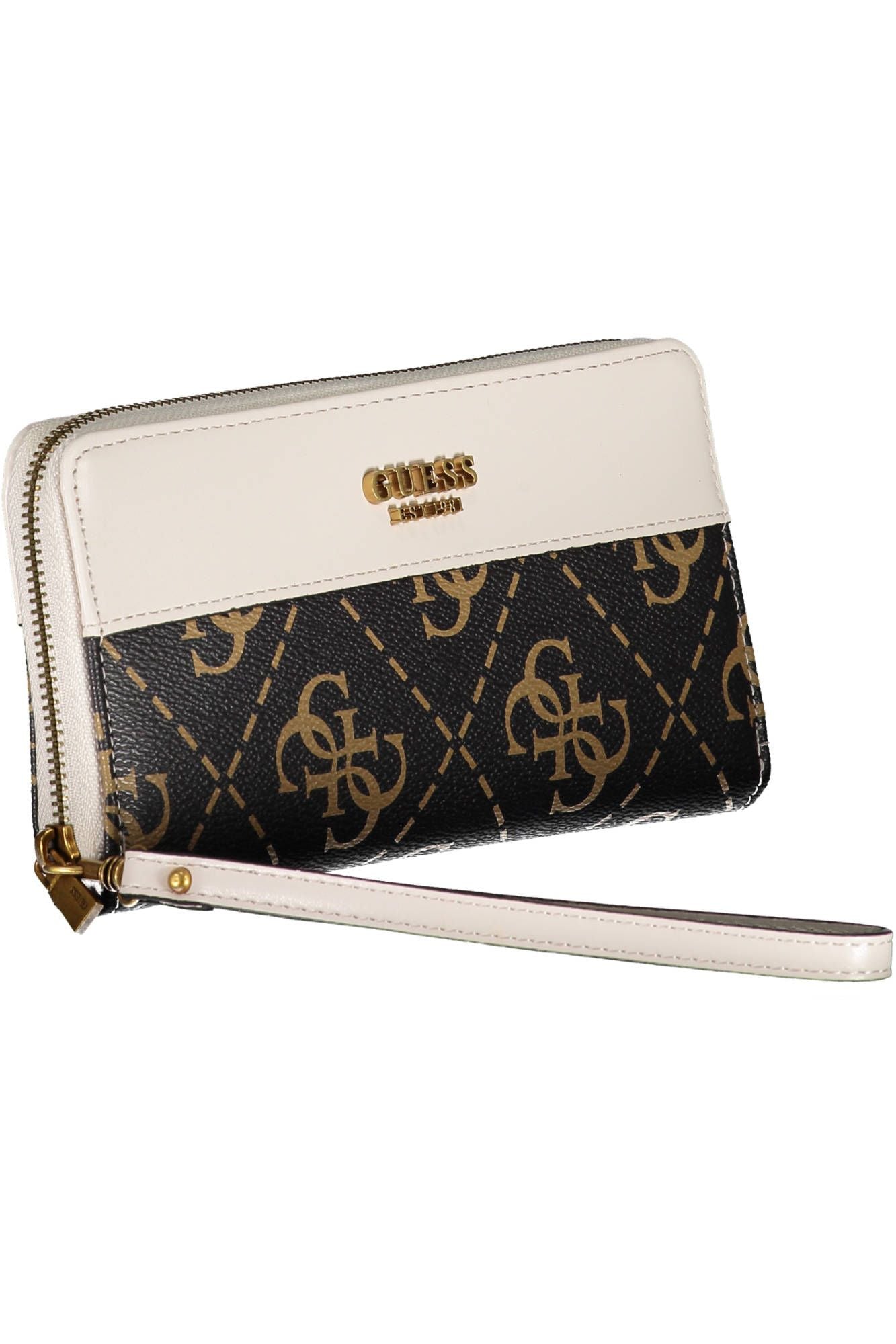 Brown Polyurethane Women Wallet