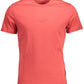 Red Cotton Men T-Shirt