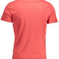Red Cotton Men T-Shirt
