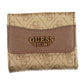 Beige Polyurethane Women Wallet