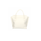 Elegant White Handbag with Magnetic Closure