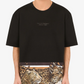 Black Cotton Men T-Shirt