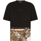 Black Cotton Men T-Shirt