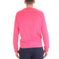 Fuchsia Cotton Men Sweater