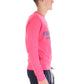 Fuchsia Cotton Men Sweater