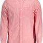 Red Cotton Men Shirt