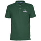 Green Cotton Men Polo Shirt