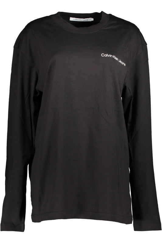 Black Cotton Men T-Shirt