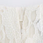 Elegant White Knee-Length Pencil Skirt