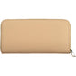 Pink Polyurethane Women Wallet