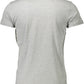 Gray Cotton Men T-Shirt