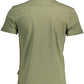 Green Cotton Men T-Shirt