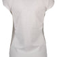 White Cotton Women T-Shirt