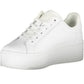 White Leather Women Sneaker