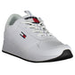 White Polyester Men Sneaker