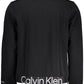 Black Polyester Men Sweater