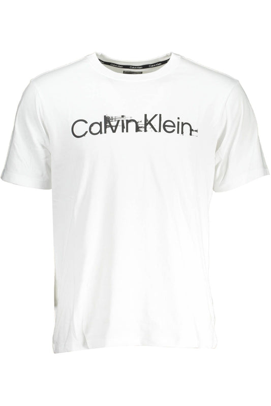 White Cotton Men T-Shirt