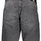 Black Cotton Men Short