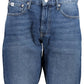 Blue Cotton Men's Jean Short