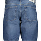 Blue Cotton Men's Jean Short