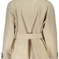 Beige Cotton Women Jacket