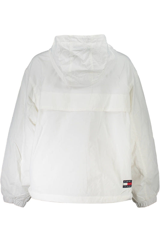 White Polyamide Women Jacket