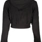Black Cotton Women Sweater