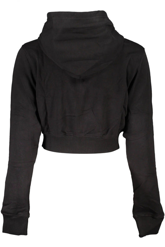 Black Cotton Women Sweater