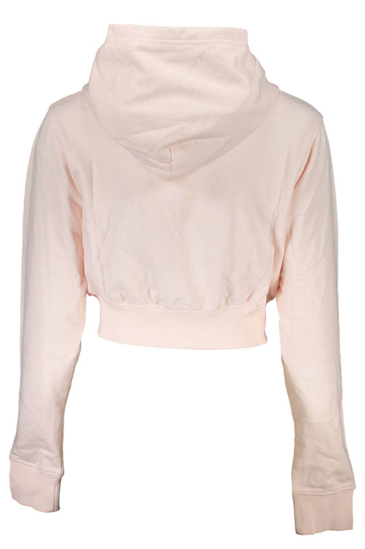 Pink Cotton Women Sweater
