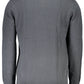 Gray Cotton Men Sweater
