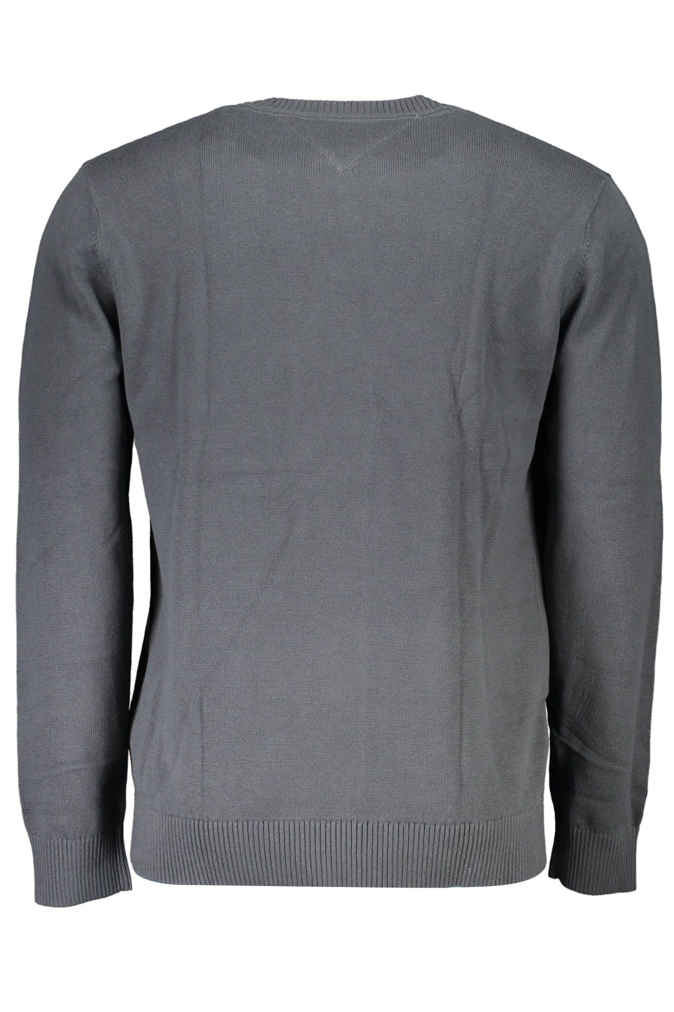 Gray Cotton Men Sweater