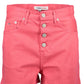 Pink Cotton Women Short