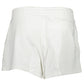 White Cotton Women Short