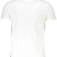 White Cotton Men T-Shirt