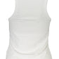 White Elastane Women Top