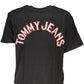 Black Cotton Women T-Shirt