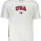 White Cotton Men T-Shirt