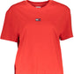 Red Cotton Women Top