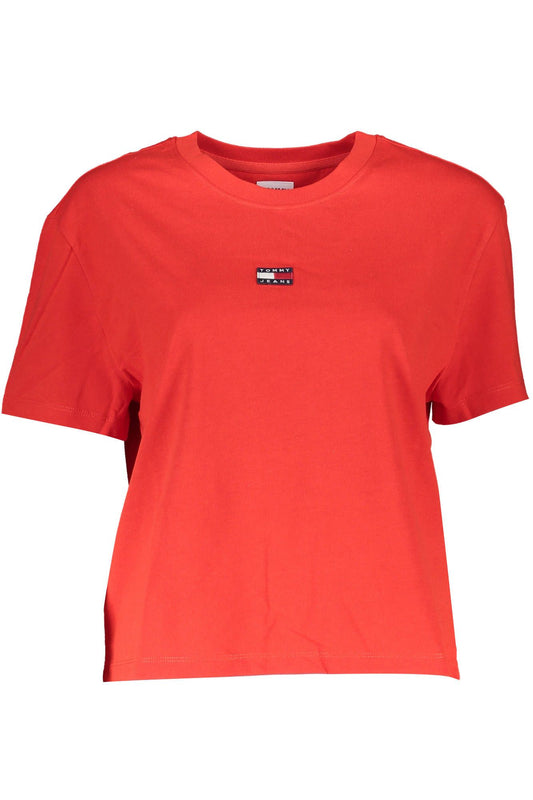 Red Cotton Women Top