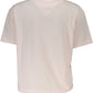 Pink Cotton Women T-Shirt