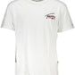 White Cotton Men T-Shirt