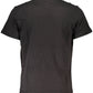 Black Cotton Men T-Shirt