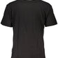 Black Cotton Men T-Shirt