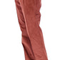 Chic Brown Cotton Pants for Her