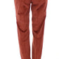 Chic Brown Cotton Pants for Her
