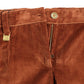Chic Brown Cotton Pants for Her