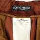 Chic Brown Cotton Pants for Her