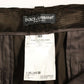 Elegant Brown Cotton Trousers